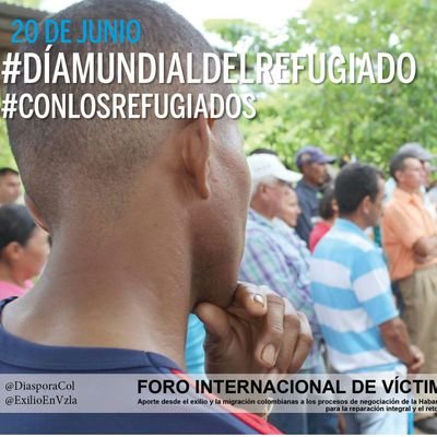 Voluntariado de Refugiados en Venezuela, somos miembros del Foro Internacional de Víctimas le apostamos a la paz, la reparación integral y el retorno digno