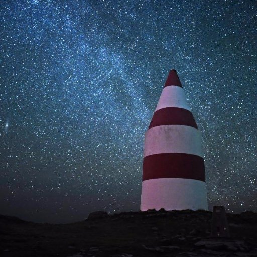 Community Observatory St Martins on Scilly. Amateur astronomers on a small rock in the Atlantic, building an observatory. Sparkly skies and seas.