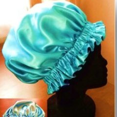 I am based in the UK and I make satin night caps / bonnets to help to keep your hair moisturized and stop breakage. I am on Etsy or https://t.co/43EBg8tIiD