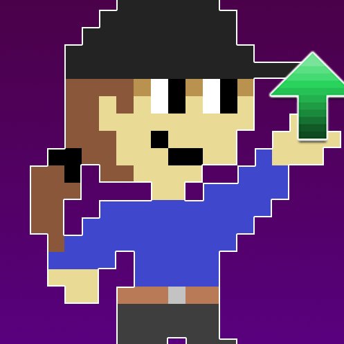 Hey guys! I'm Level UP :) I make 8-Bit video game style animations!