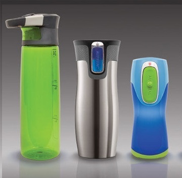 Reusable Travel Mugs and bottles are economical to use and environmentally friendly.