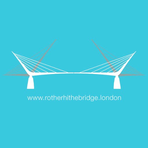 Proposed design for London's first pedestrian and cycle bridge by @reFormArchi and @ElliottWood_ #RotherhitheBridge