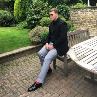 georgeexon15's profile picture. groovy tunes & social distancing. he/him