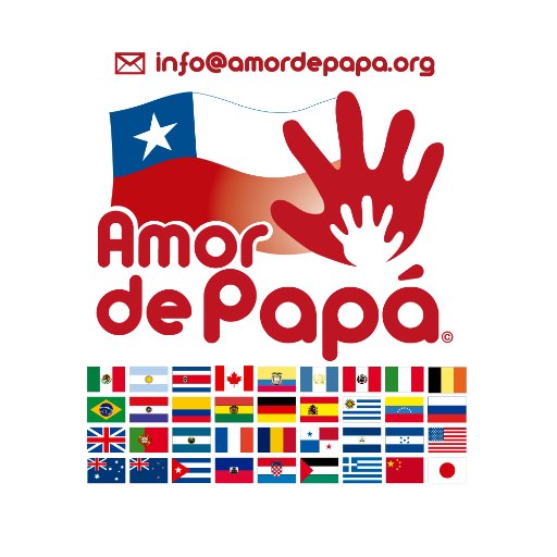 Agrupación Internacional Amor de Papá. 
Más en info@amordepapa.org.  
MAYOR ÉXITO: #LEYAMORDEPAPÁ -
TODO por el INMENSO AMOR que sentimos por nuestros HIJOS.