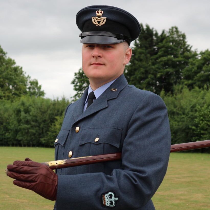 Media platform for the Western Sector Warrant Officer for Bedfordshire & Cambridgeshire, Royal Air Force Air Cadets.