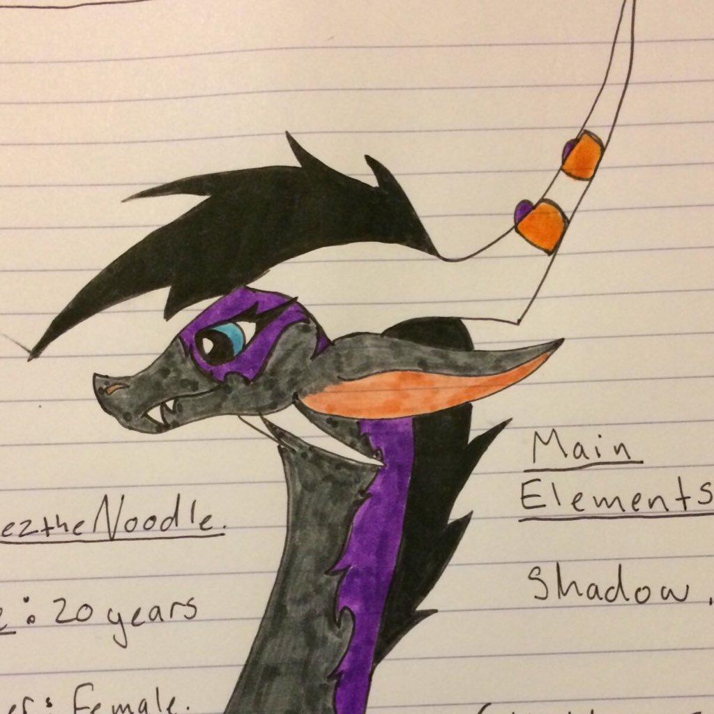 Just a dragon who loves Music, baking cakes and flying.