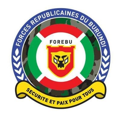 Compte Officiel des Forces Républicaines du Burundi.   

#ForebuNews