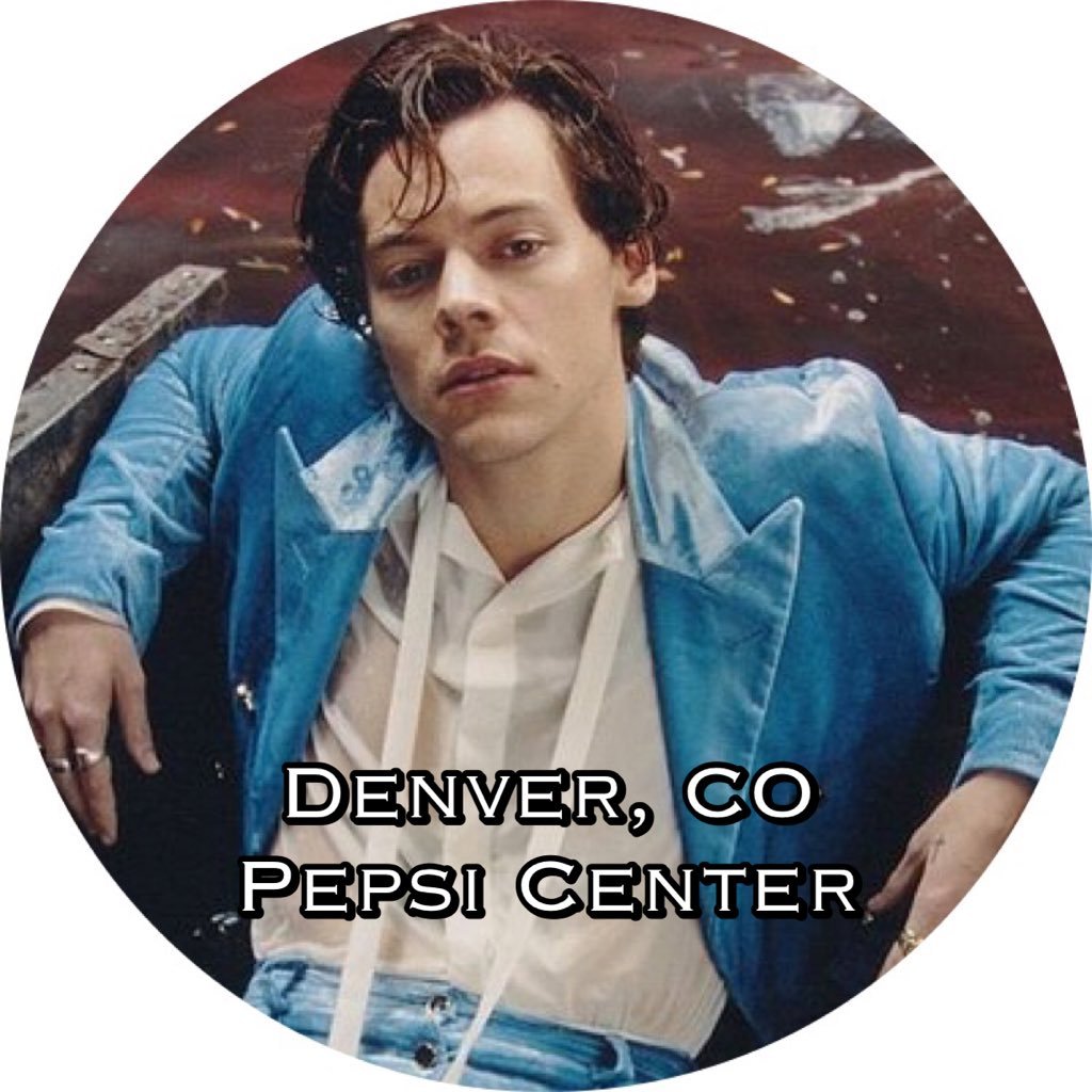 July 3rd 2018 // HARRY STYLES on tour in Denver Colorado at the Pepsi Center