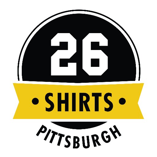 Limited edition Pittsburgh designs that do good. Every purchase results in a donation to a worthy cause. Need help with an order? Email us: support@26shirts.com