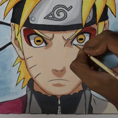 TUTORIAL COMO DESENHAR o KAKASHI do NARUTO passo a passo 