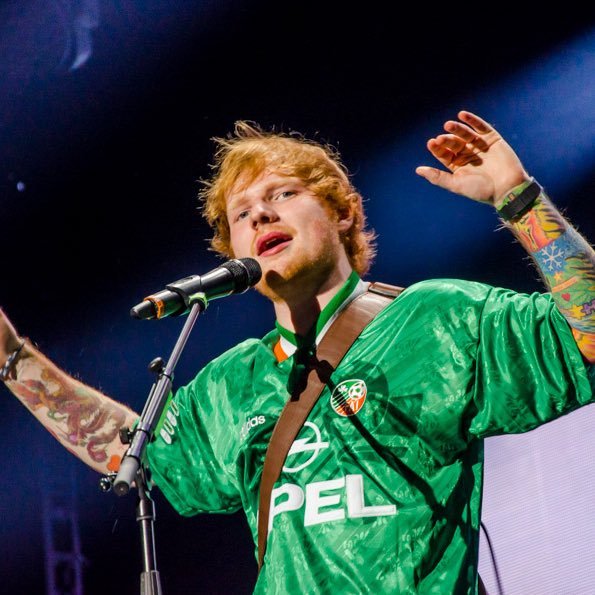 • Updates & news about Ed Sheeran in Éire •