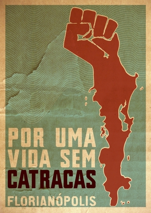 Frente de luta pelo transporte coletivo de Florianópolis.