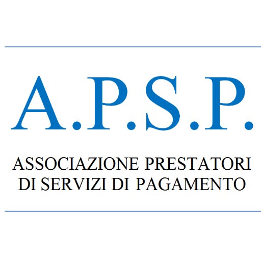 L’Associazione Prestatori Servizi di Pagamento APSP, già AIIP, ha lo scopo di diffondere l’informazione e la conoscenza degli Istituti di Pagamento.