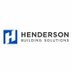 Henderson Building Solutions (@hendersonbuilds) Twitter profile photo Henderson Building Solutions (@hendersonbuilds) Twitter profile photo