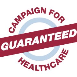The Campaign for Guaranteed Healthcare organizes for the healthcare system Americans deserve: improved Medicare-for-All that covers everyone and costs less.