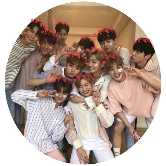 wanna one with hearts ♡ @pd101hearts