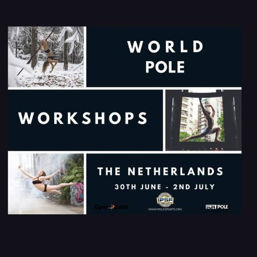 IPSF_Workshops's profile picture. Find here all news around workshops & seminars during the World Pole Sports Championship! #IPSF #polesports #polefitness #poledance #workshop #seminar #holland