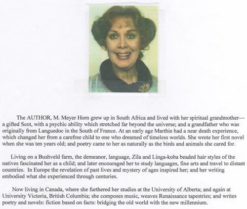 kwikkie777's profile picture. Published author.
historic novels - fiction based on fact
kindle@amazon.com
meyerhorne@shaw.ca