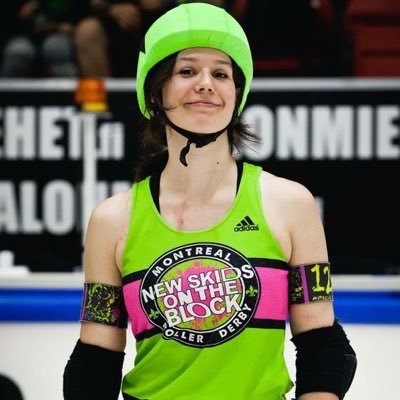 Traveling roller derby coach - Jammer for Montreal and Team Canada 2017.