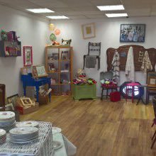 A charity shop on Earlham Rd, Norwich selling upcycled furniture,art supplies, haberdashery & much more.All money raised supports the work of @nansanorfolk
