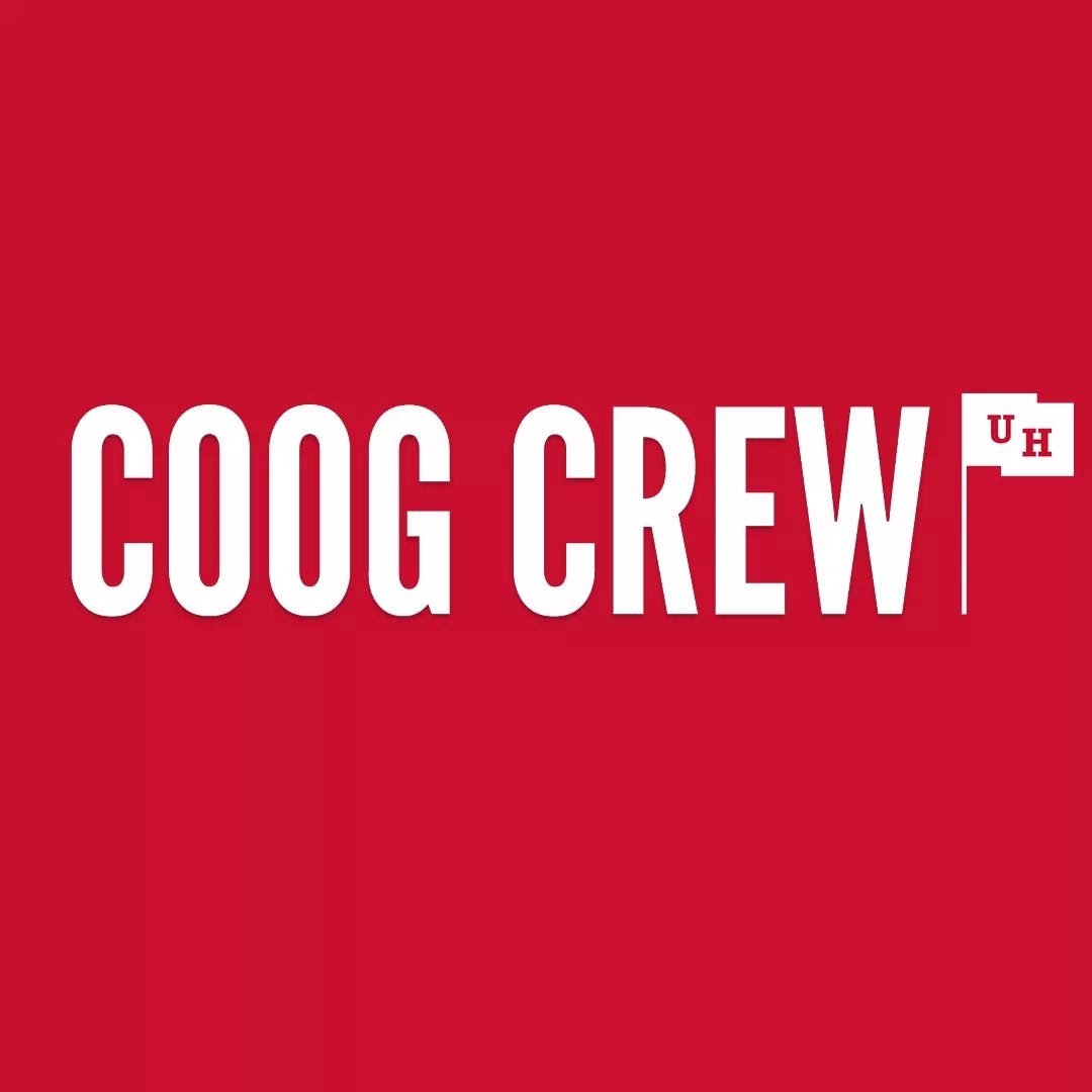 Coog Crew is the University of Houston’s premier athletic & school spirit organization dedicated to providing a fun & HYPE experience for student engagement.