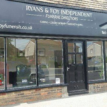 Here at Ryans and Foy Funeral Directors we consider it our duty to provide services of exceptional quality, but at prices that everyone can afford