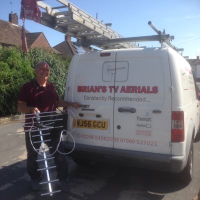 brianstvaerial's profile picture. TV AERIAL INSTALLATION SPECIALIST (constantly recommended) colchester 01206 540622
