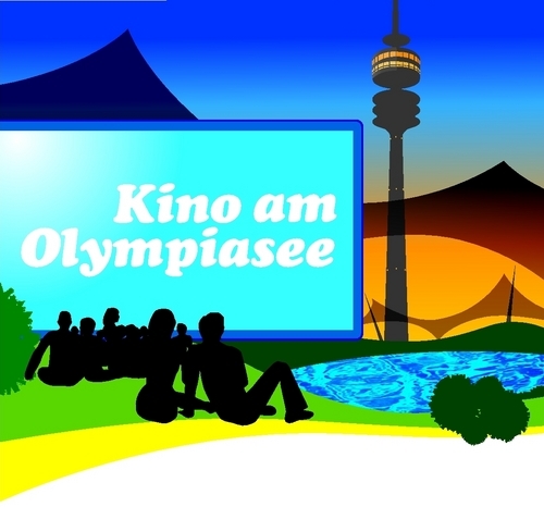 Das Open-Air-Kino im Olympiapark