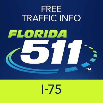 511 #traffic info for I-75 provided by @MyFDOT. Know before you go, don’t tweet & drive. #Florida   #Gainesville #Ocala #Tampa #Sarasota #FortMyers #LakeCity