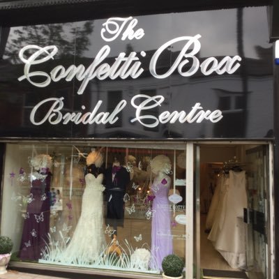 TheConfettiBox1's profile picture. Multi award winning family run business. Established 1988 Housing all the top designer dresses from around the world. Based in Eccles, Manchester.