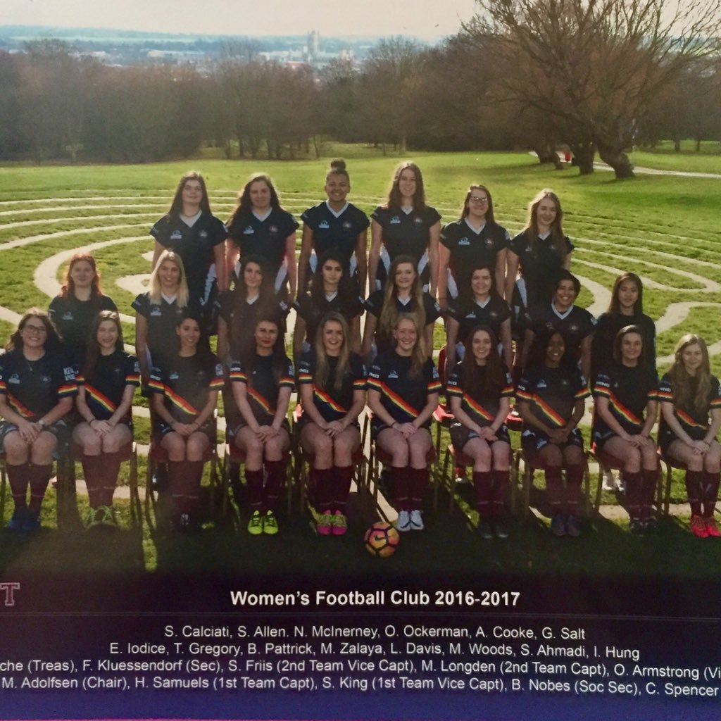 ukcwfc's profile picture. UKC Women's Football Club - BUCS league winners 2015-16 & 2016-17 ⚽️ Training: Mondays & Fridays 18:00-19:30 Parkwood 3GX. Socials: Wednesdays @ The Venue 🍻
