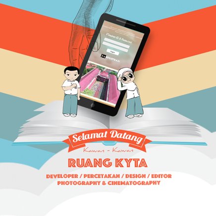 Ruangkyta's profile picture. Ruang Kyta & Outlet Kyta Developer l Percetakan l Design & Editor l Photography & Cinema