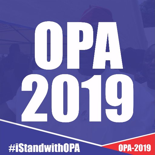 This is the Official account of #iStandwithOPA (Arch Owodunni Opayemi); A vibrant group that believes in the Person, Mission & Vision of Arch. @opayemiowodunni