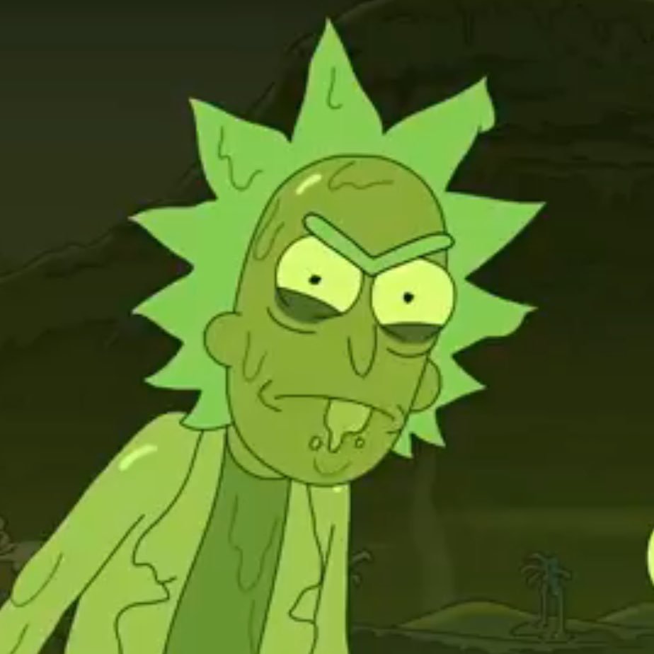 “There is no god, that's why scientists ex...*uurp* exists.” Most wanted criminal in universe C-137 “Morty let's go on adventures!” #WubbaLubbaDubDub