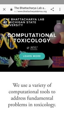 The Bhattacharya Lab @msuiq @michiganstateu. Computational Toxicology. @umichme @universityofky @JUFET alum. PI: @sudinb1