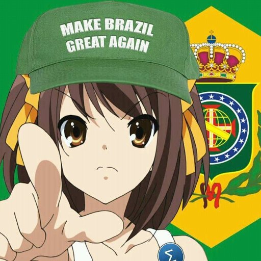 A Brazilian Monarchist... 
I love Japan Intertainment Industry and Culture... My tweets are in PT and RTs in JP, EN, ES, sometimes I try to tweet in EN too...