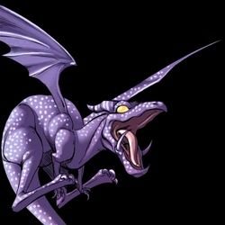 I am a tiny purple dragon. Capice?