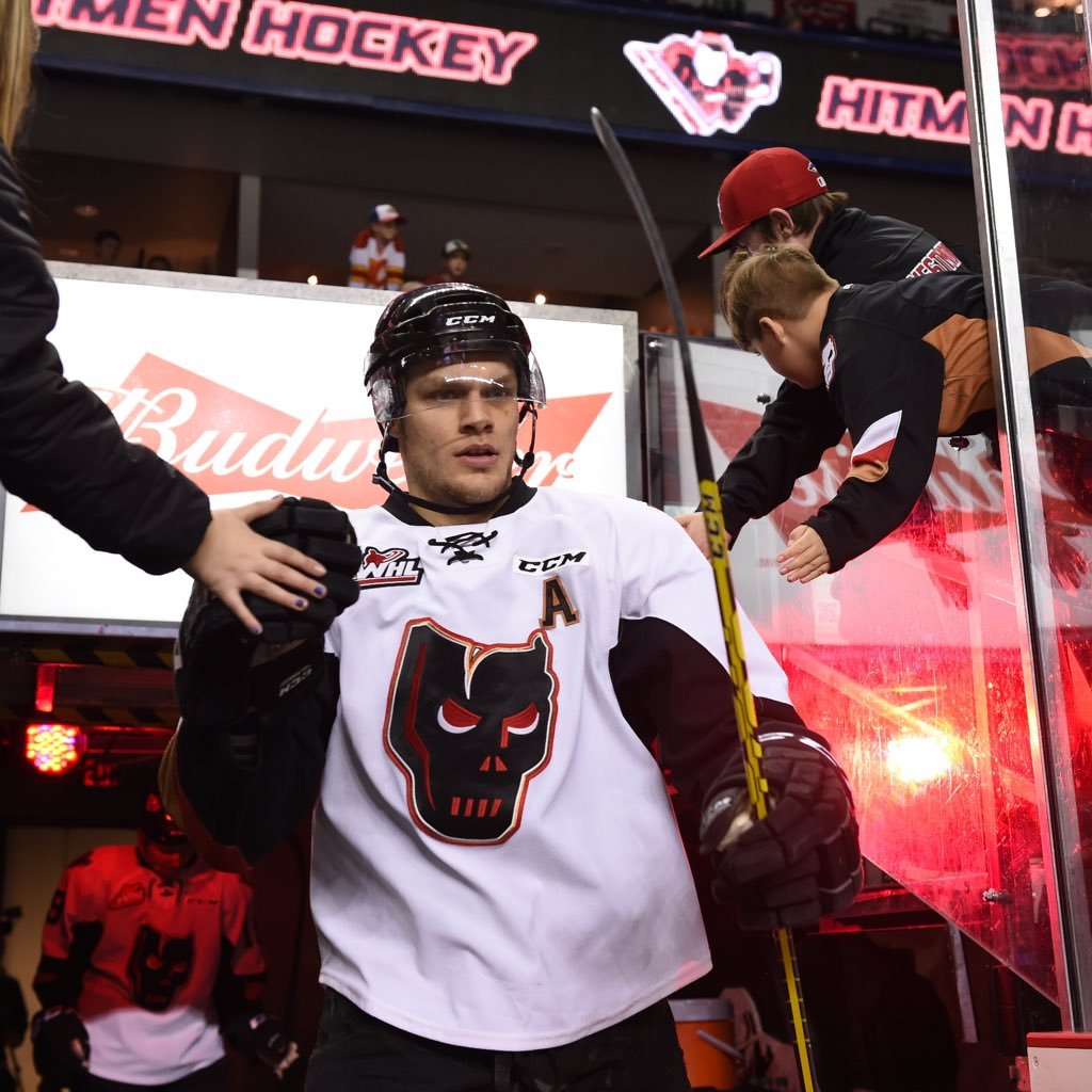 Family comes first for this small town boy. Professional hockey player and Calgary Hitmen alumni.