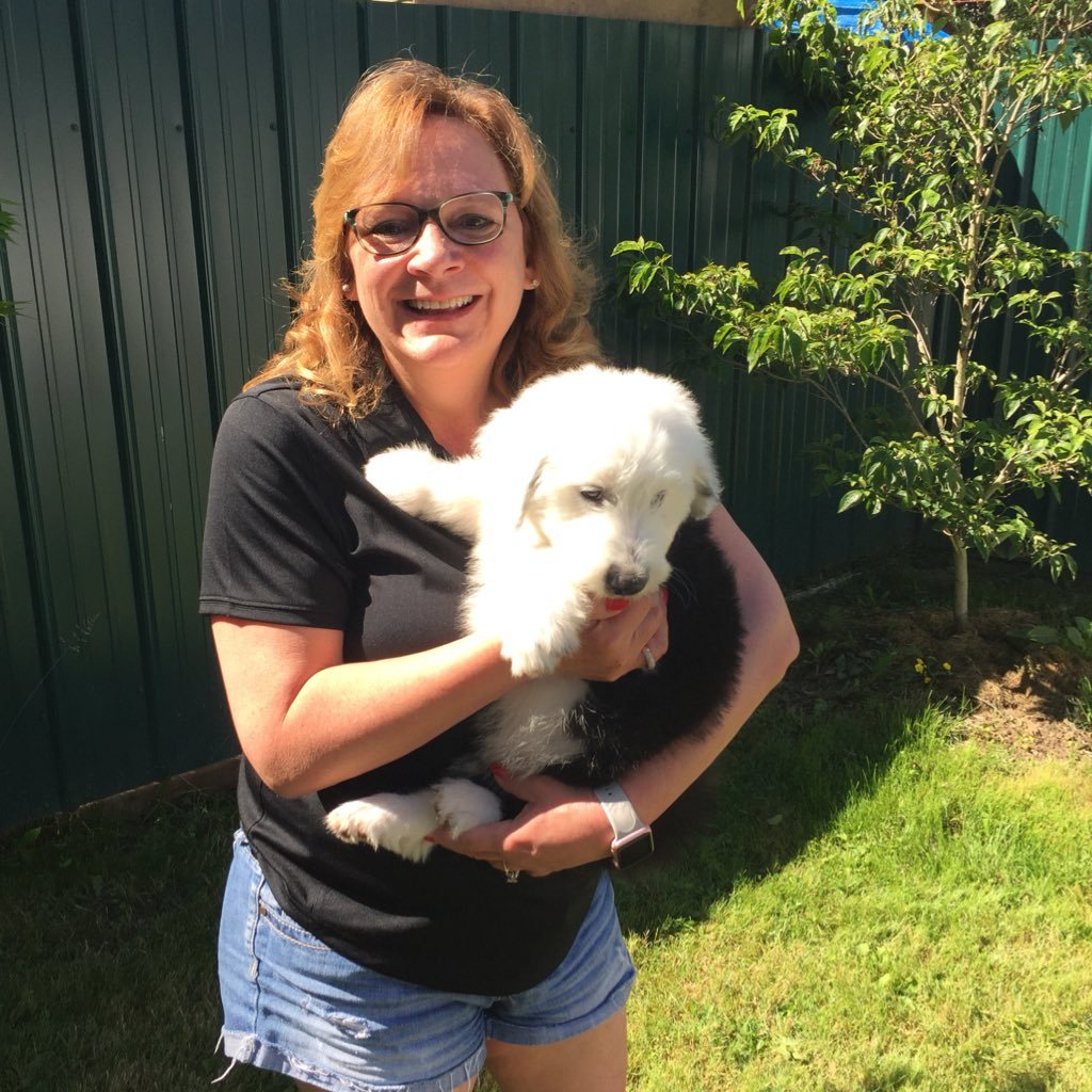 Tweeting about Martha (my old English sheepdog), Food, PNW beauty and travel mishaps!