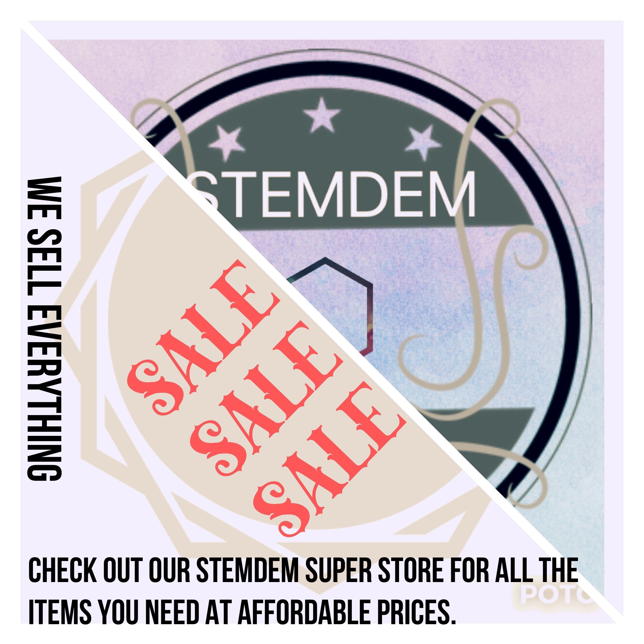 Stemdem is an amazing store that supplies a mixture of everything into one superstore. Visit our eBay store and follow us here for everyday amazing deals.