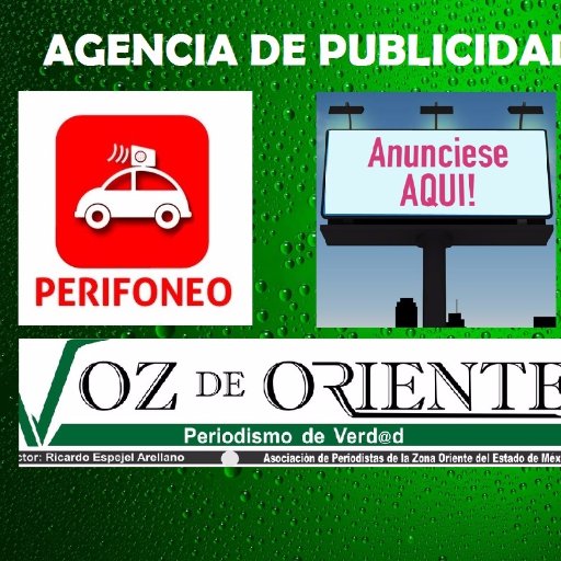 periodico regional voz de oriente, somos un equipo de trabajo de edecanes perifoneo y espectaculares, nuestro negocio es hacer crecer el tuyo.