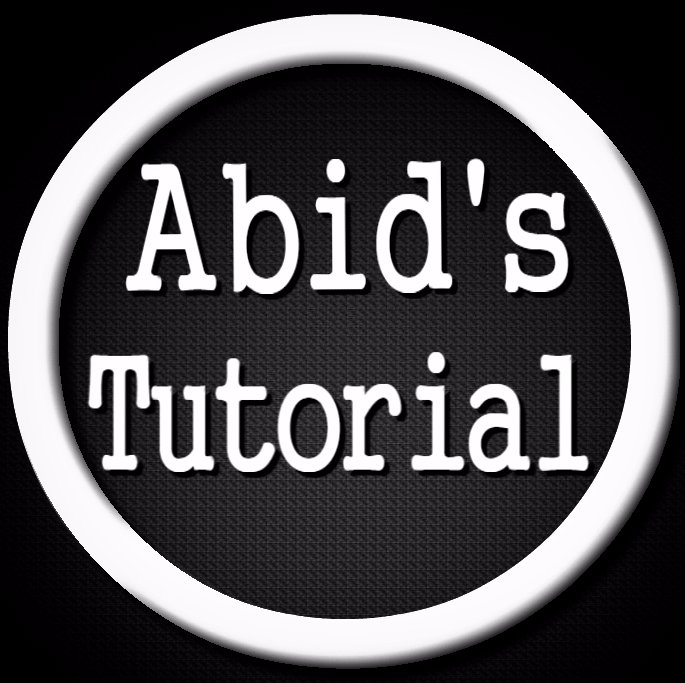 Official @twitter account #Abidstutorial and #Abidhasanmahin.
The founder of this account @Abidhasanmahin .