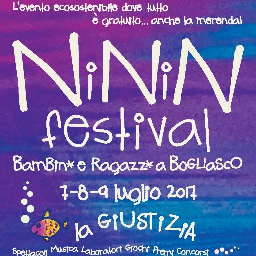 NiNiNFestival's profile picture. Festival a misura di bambini e ragazzi con laboratori, giochi, teatro....