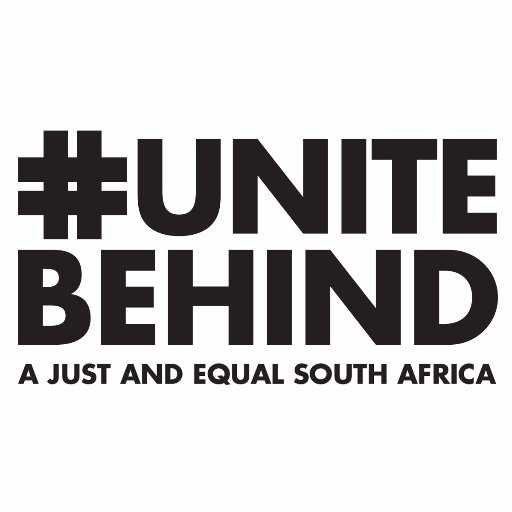 #UniteBehind is working for a just and equal South Africa.