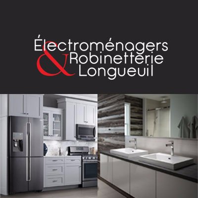 Électroménagers & Robinetterie Longueuil est un mégacentre de liquidation d'électroménagers et de robinetterie au Québec! Entrepôt de 50000 pieds carrés!