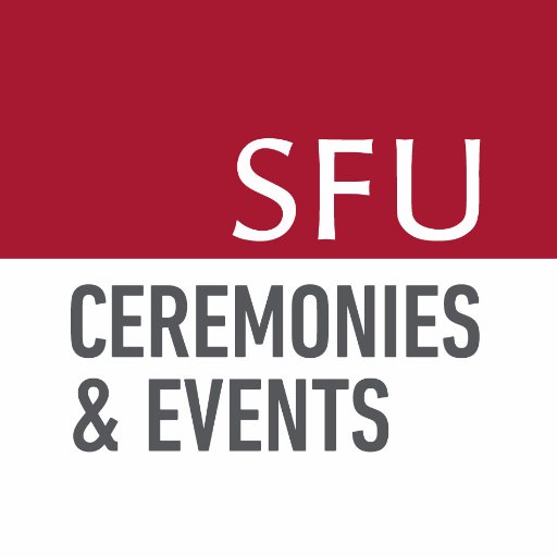 @SFU Ceremonies & Events department. We plan convocation and other events for Simon Fraser University