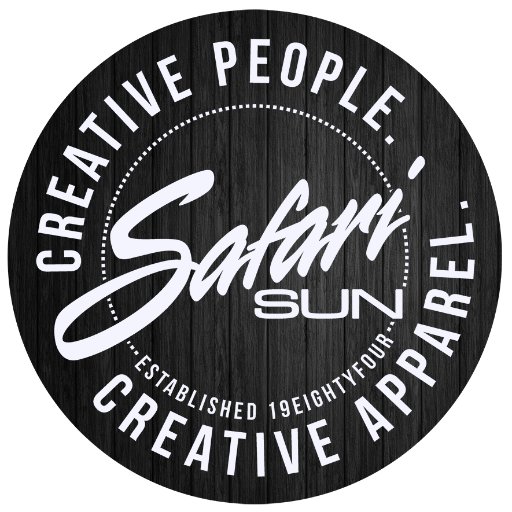 Safari Sun was established in 1984 as a family owned business. We specialize in screen printing, embroidery & promotional products.