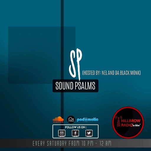 Sound Psalms Is a weekly Deep House show that airs every Saturday night from 10-12AM on Hillbrow Radio Station,With guest mixes every second week @hillbrowradio