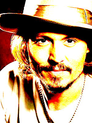 Johnny Depp double.