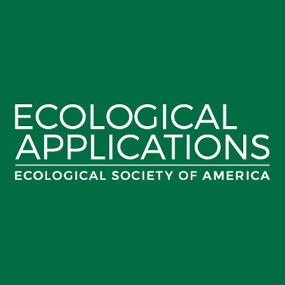 Ecological Applications (@ESA_org) publishes research with broad applicability to management, policy & governance of the world’s ecosystems. Supports #OpenData.